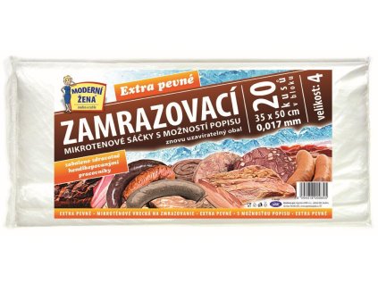 MIKROTENOVÉ ZAMRAZOVACÍ SÁČKY VELIKOST 4 35X50CM 0,017MY 137