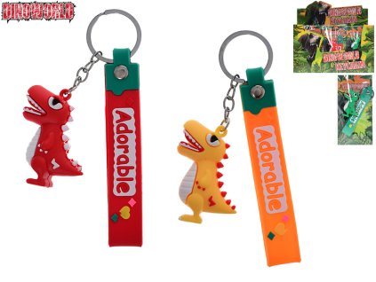 KLÍČENKA DINOSAURUS 3 BARVY V SÁČKU   621729