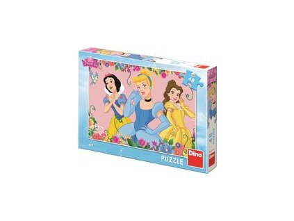 DINO PUZZLE 48 DÍLŮ ROZKVETLÉ PRINCEZNY 371330