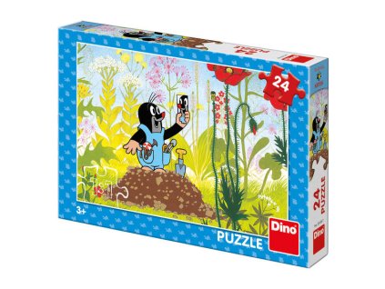 DINO PUZZLE 24 DÍLŮ KRTEK V KALHOTKÁCH  351547