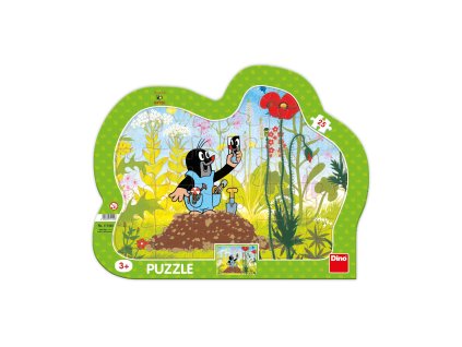 DINO PUZZLE DESKOVÉ 25 DÍLŮ KRTEK A KALHOTKY  311428