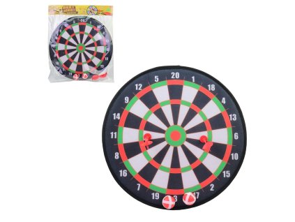 TERČ S MÍČKY A ŠIPKAMI 42CM   17498