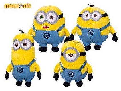 MIMONI PLYŠOVÍ 17-20CM 4 DRUHY   36177