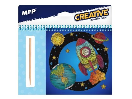 ŠKRABACÍ OBRÁZEK 15X15CM 8 LISTŮ MAGIC PRO KLUKY 1032396