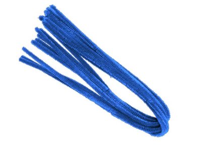 DRÁTEK ŽINYLKA TMAVĚ MODRÝ 10KS 500X8MM   200265