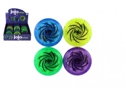 JOJO PLAST 6CM SVÍTÍCÍ NA BATERIE 4 BARVY   861335