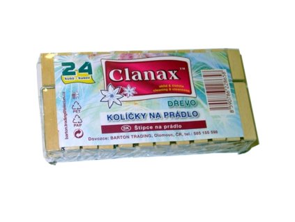 0220865 Kolíčky na prádlo dřevěné 24ks "A"