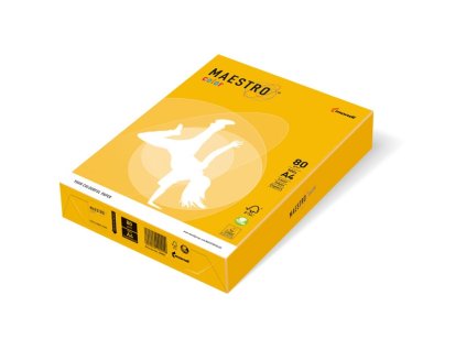Kopírovací papír A4/80g/500ks Intensiv sl.žlutý 9417-SY40A80S