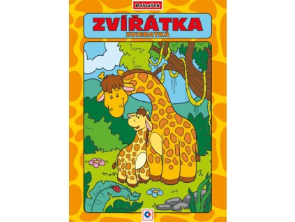 BO788 Omalovánka - A4 - Zvířátka