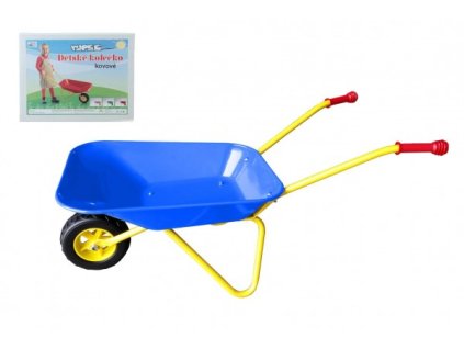 KOLEČKO PLECHOVÉ YUPEE VELKÉ MODRÉ  00760004