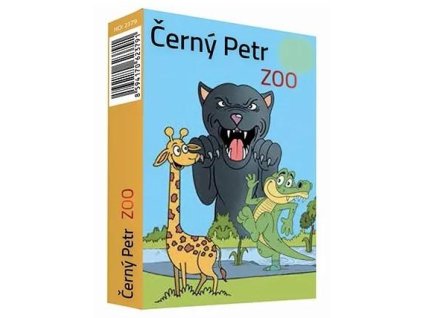 PC2379 ČERNÝ PETR ZOO KRESLENÉ