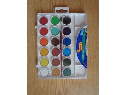 VODOVÉ BARVY 18KS 22MM X