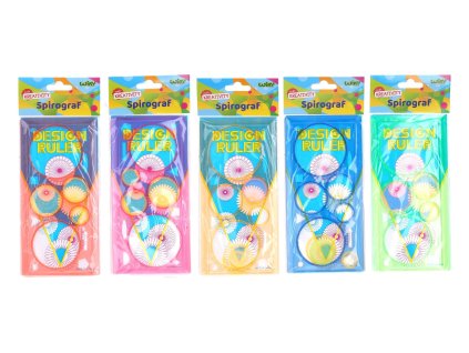 SADA KRESLÍCÍCH ŠABLON SPIROGRAF W033475