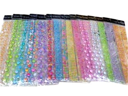 SAMOLEPKY KORÁLKY 7x33 CM 24185