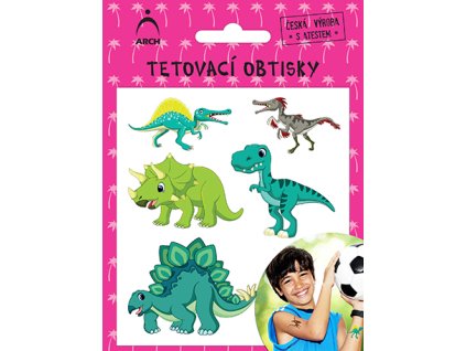2541 TETOVAČKY DĚTSKÉ DINOSAUŘI 01