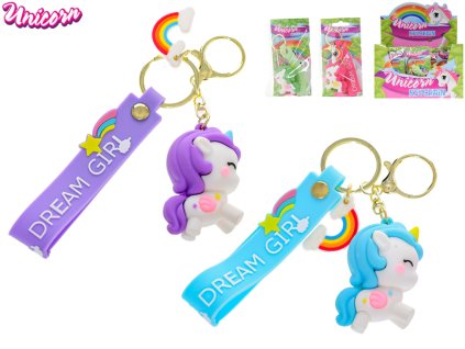 KLÍČENKA UNICORN 4 BARVY V SÁČKU    621724