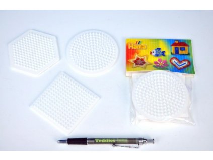 HAMA PODLOŽKY MIDI KOLEČKO, ČTVEREC, ŠESTIÚHELNÍK   H4451