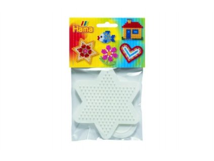 HAMA PODLOŽKY MIDI - HVĚZDA, SRDCE   H4452