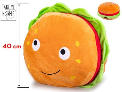 HAMBURGER PLYŠ 40CM   660570