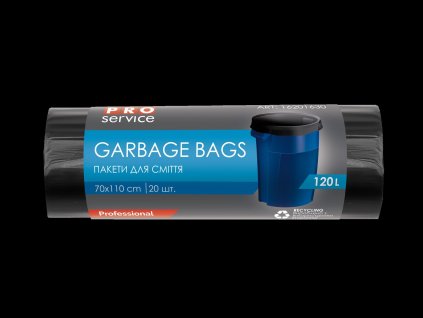 PYTEL NA ODPAD PRO SERVIS 70X109 120L 20KS MODRÝ MS12015BLUEPRO