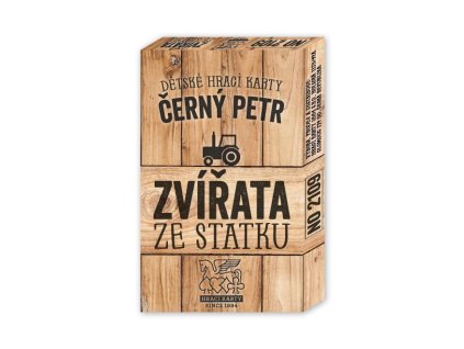 2109 ČERNÝ PETR ZVÍŘATA ZE STATKU
