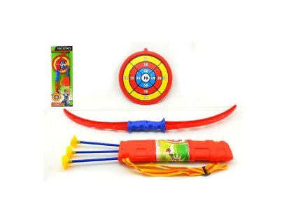 LUK 71CM+3 ŠÍPY V POUZDŘE+TERČ PLAST 312062