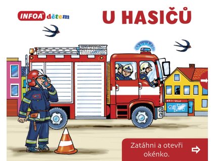 Otevři okénko - U hasičů  175 x 140 mm