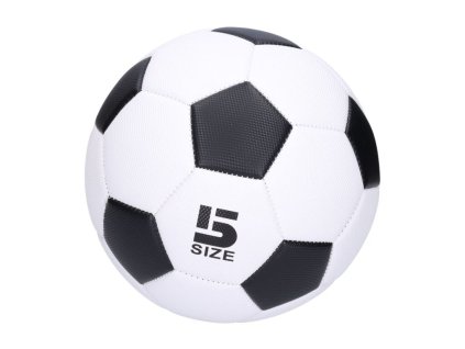 MÍČ FOTBALOVÝ VEL.5 ČERNO-BÍLÝ   W036815