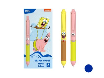 PROPISKA GELOVÁ SPONGEBOB MODRÁ MIX A105557