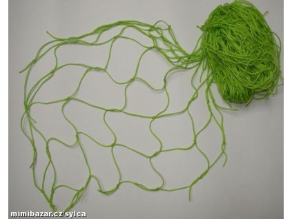 ROMAK DEKORAČNÍ SÍŤ 1x2m  SVĚTLE ZELENÁ  OKO 5cm