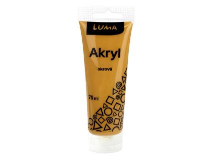 AKRYLOVÁ BARVA 75ML OKROVÁ E330248