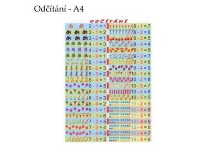 TABULKA - ODČÍTÁNÍ