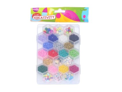 KREATIV KORÁLKY SET + DOPLŇKY   W034066