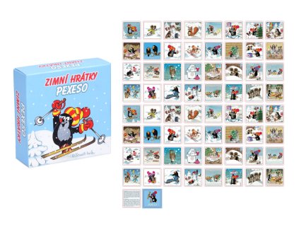 PEXESO KRTEK ZIMNÍ HRÁTKY  V KR   W031446