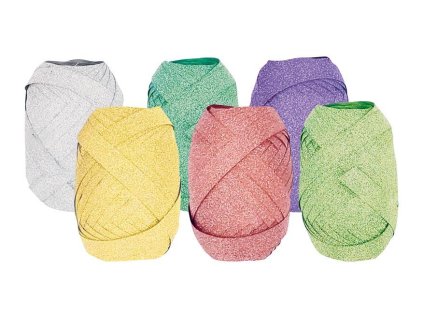 5660296 Stuha vázací 20m glitr soft mix