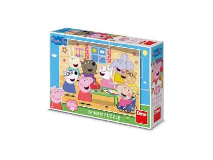 DINO PUZZLE 24 DÍLŮ PEPPA PIG: OBCHOD   350304