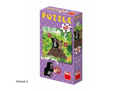 DINO PUZZLE 60 DÍLŮ JAK KRTEK UZDRAVIL MYŠKU 383067