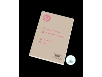 Náhradní vložka A5 2104 148x210mm 100 listů linka 4D