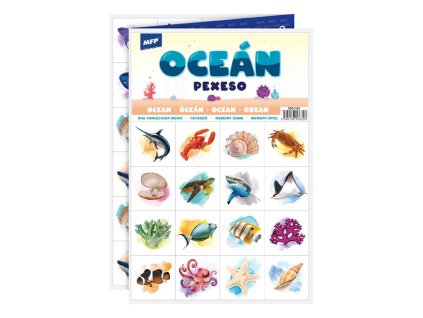 Pexeso MFP 3xA4 Oceán 5301163