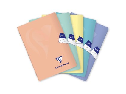 Školní sešit Clairefontaine Mimesys PASTEL PP A5 "544" linka, 40 listů CZ/SK  15447-00-PP-PAS