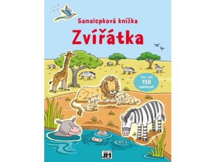 1596-1 SAMOLEPÍCÍ KNÍŽKA ZVÍŘATKA