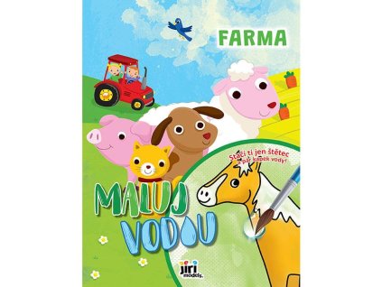 4076-5 Maluj vodou A4 Farma