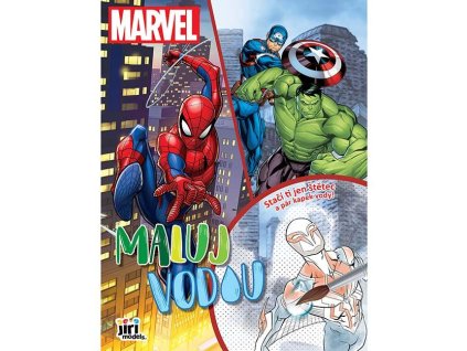 3856-4 Maluj vodou A4 Marvel