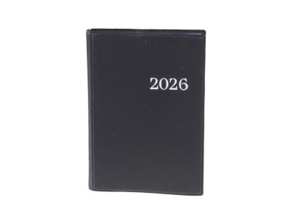 kk0011-01 Minidiář 2/2 čtrnáctidenní (75x110) černá