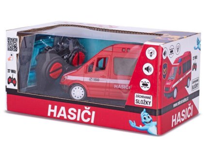 R/C AUTO HASIČI 17CM NA BATERIE SVĚTLO, ZVUK   69285