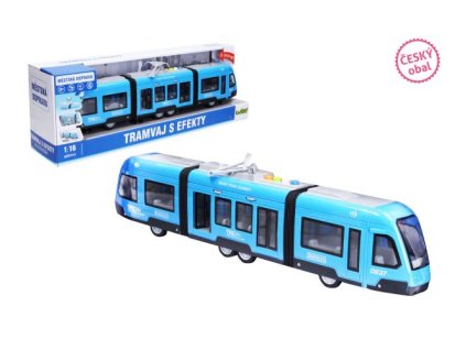 TRAMVAJ 44CM S EFEKTY V KR W013524