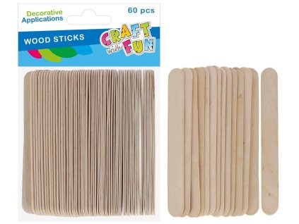 DŘÍVKA PŘÍRODNÍ 60KS  291071