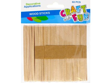 DŘÍVKA PŘÍRODNÍ 60KS 2MM  481024