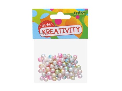 KORÁLKY 20G PERLY BARVENÉ   045906