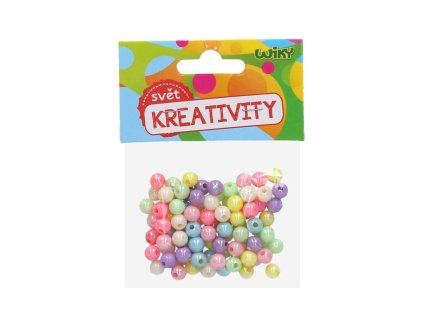 KORÁLKY 20G PERLY BARVENÉ   045907